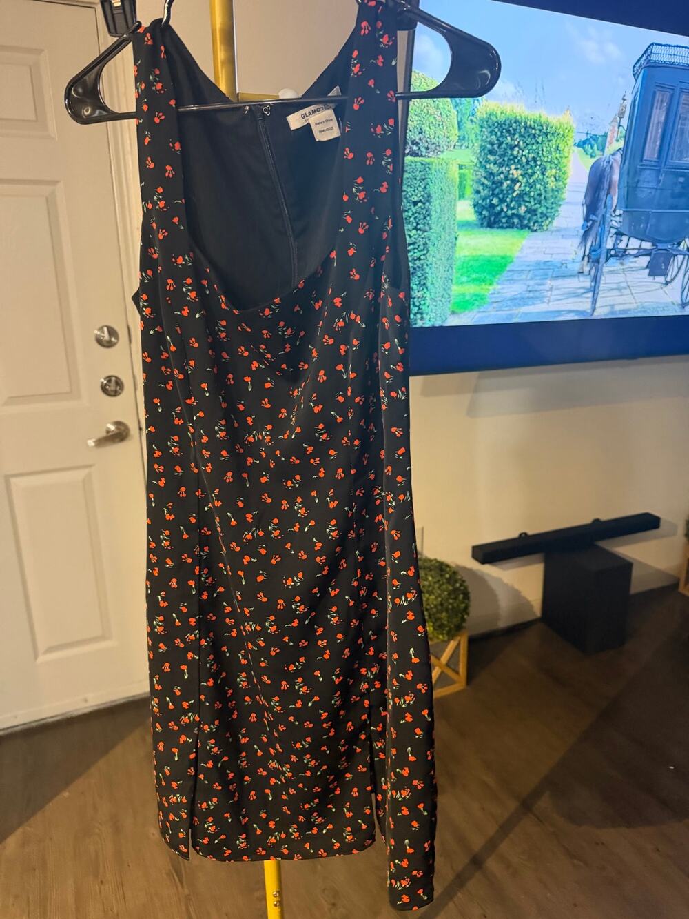 Glamorous cherry dress